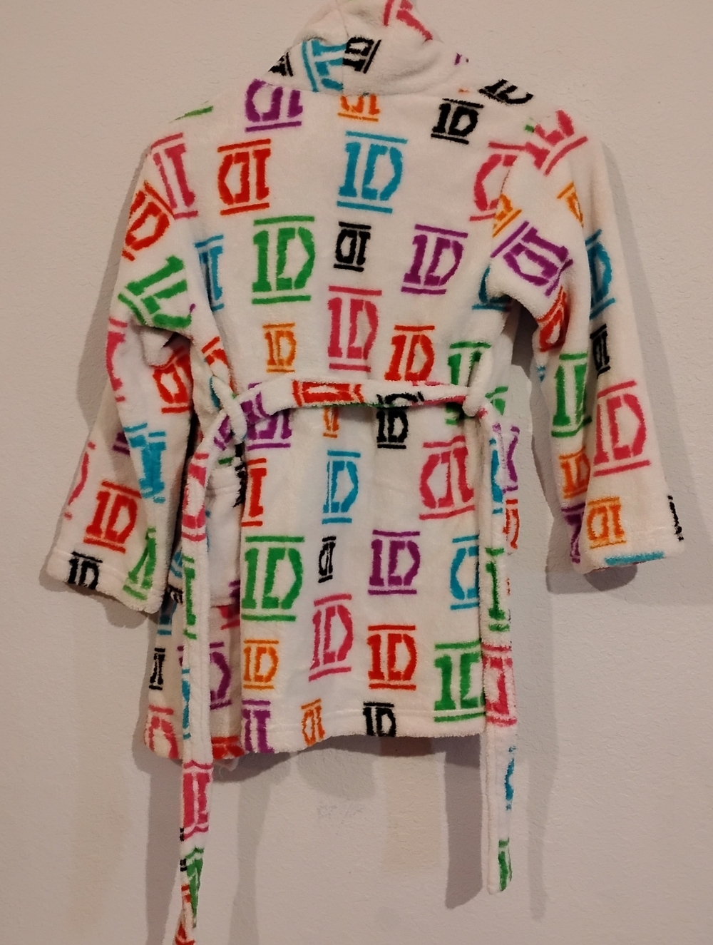 One Direction Childrens Robe 6/6X - Picture 4 of 4